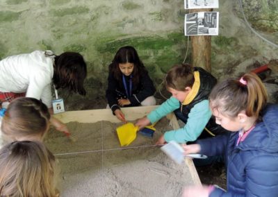 scavo scuola archeologico