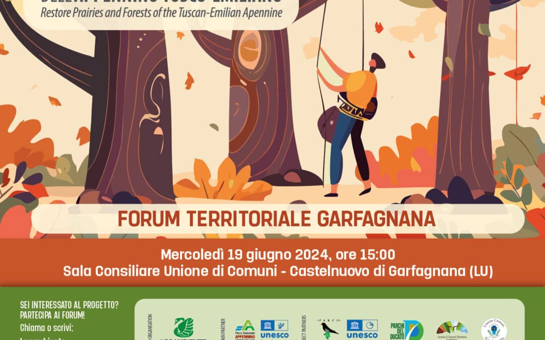 Forum in Garfagnana il 19.09 Castelnuovo G. (LU) – APE TOE: Foreste e praterie da salvare.